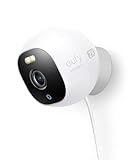 Immagine di eufy Security Solo Outdoor Cam E220, telecamera di sicurezza per esterni (cablata) tutto in uno, 2K, faretto, visione notturna a colori, 0 costi mensili, IP67