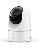 Immagine di eufy Security Indoor Cam 2K Pan & Tilt, telecamera wi-fi interno, Videosorveglianza con AI per Riconoscimento Persone/Animali, Assistenza Vocale, Visione Notturna, MicroSD non Inclusa
