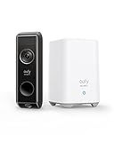 Immagine di eufy Security Video Doorbell S330 Camera con Homebase, doppio rilevamento del movimento, rilevamento dei pacchetti, 2K HD, riconoscimento famiglia, nessun costo mensile, 16 GB archiviazione locale