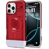 Immagine di Spigen Cover per iPhone 16 Pro, Classic C1 MagFit, Compatibile con MagSafe - Rubino