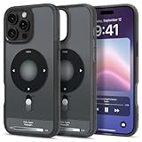 Immagine di Spigen Cover per iPhone 16 Pro, Ultra Hybrid MagFit, Compatibile con MagSafe - Nero Classico