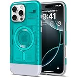 Immagine di Spigen Cover per iPhone 16 Pro, Classic C1 MagFit, Compatibile con MagSafe - Bondi Blu