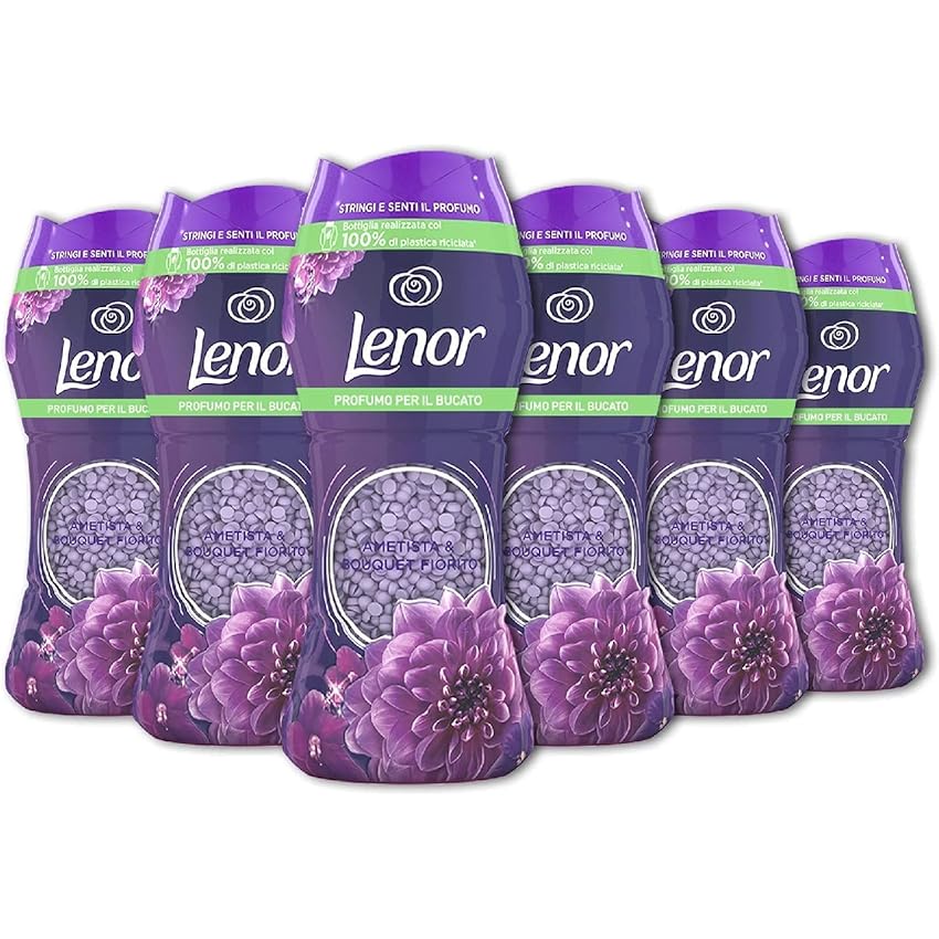 Immagine di Lenor Profumatore Per Bucato Lavatrice Ametista & Bouquet Fiorito 210g, Più Del Profumo Che Ami