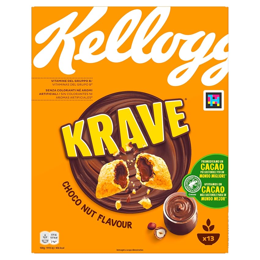 Immagine di Kellogg's Krave Choco Nut, 410g