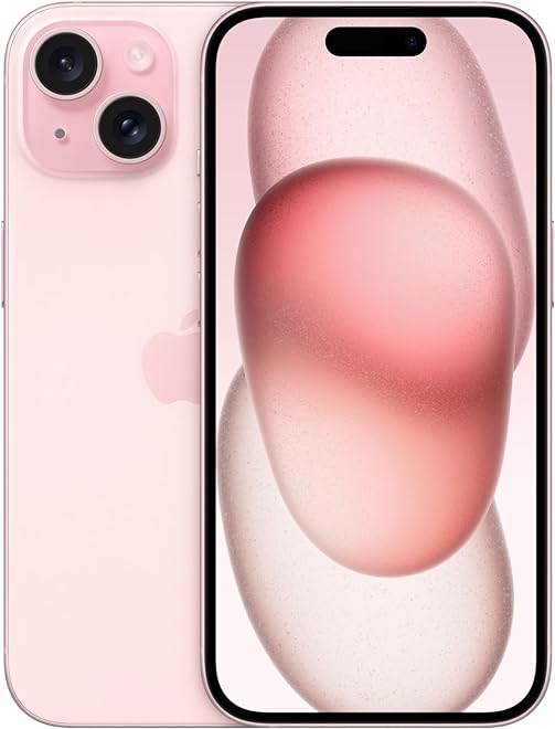 Immagine di iPhone 15 nella variante di colore Rosa